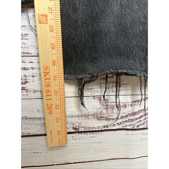 Levi's 501 Original Fit Jeans Women's Size 29x32 (29x31) Button-Fly Raw Hem - Picture 14 of 14